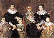 VOS, Cornelis de The Family of the Artist  jg china oil painting reproduction